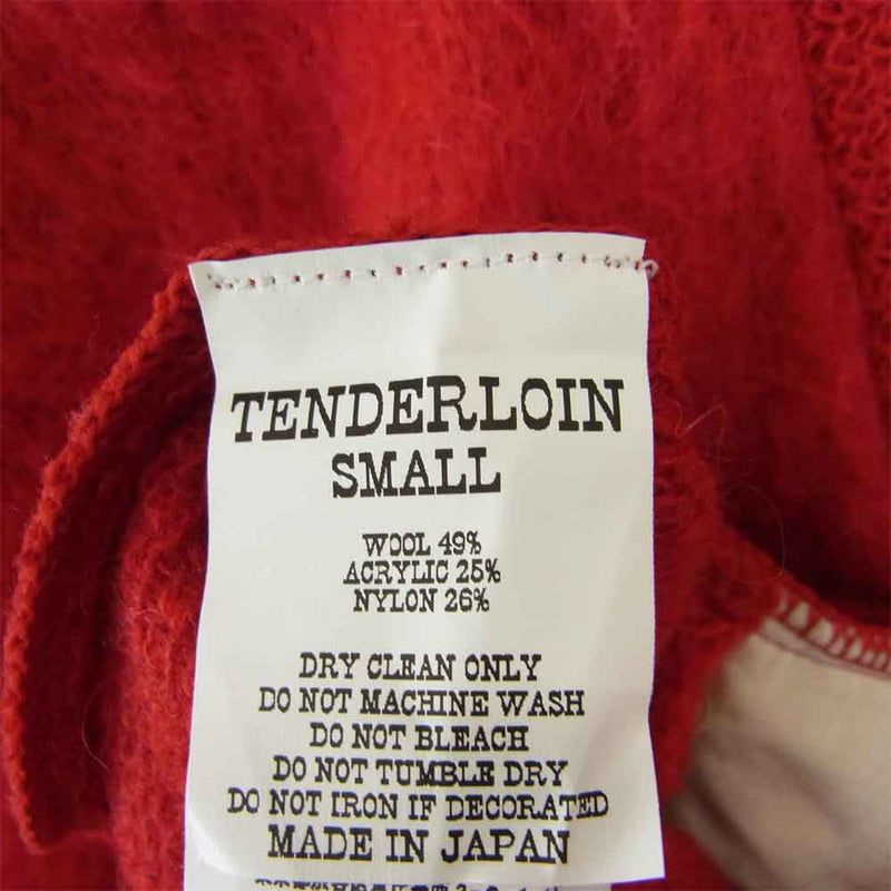 限定特価 TENDERLOIN テンダーロイン MOHAIR CARDIGAN AS モヘア