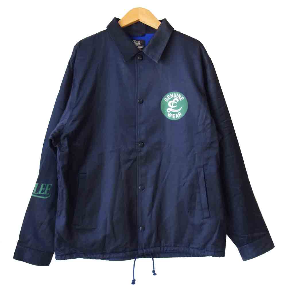 CALEE キャリー × FULL METAL JACKET フルメタルジャケット SATIN COACH JACKET コーチジャケット ネイビー系  L【中古】