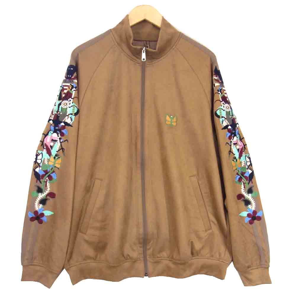 ダブレット 20AW 20AW20BL110 CHAOS EMBROIDERY SUEDE TRACK JACKET