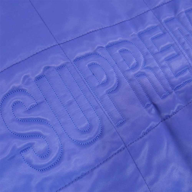 supreme quilted cordura lined jacket purple