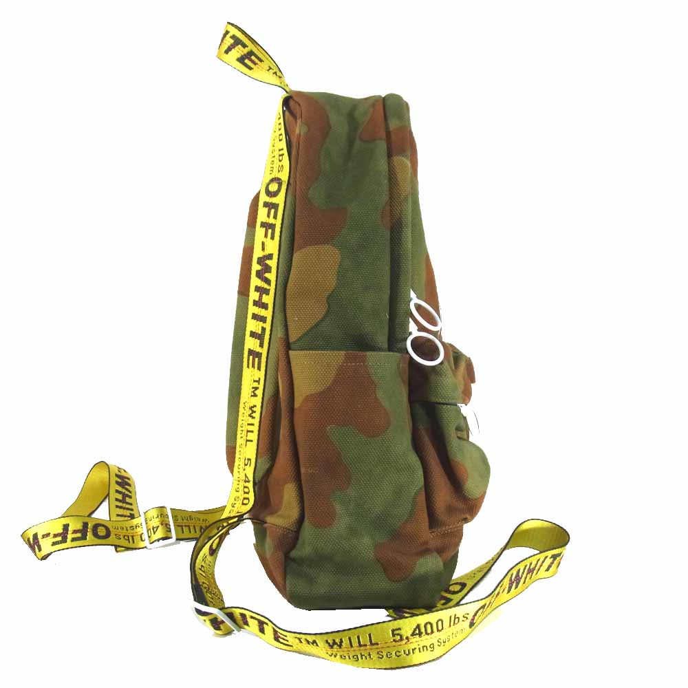 OFF-WHITE オフホワイト Diag Camo Backpack-