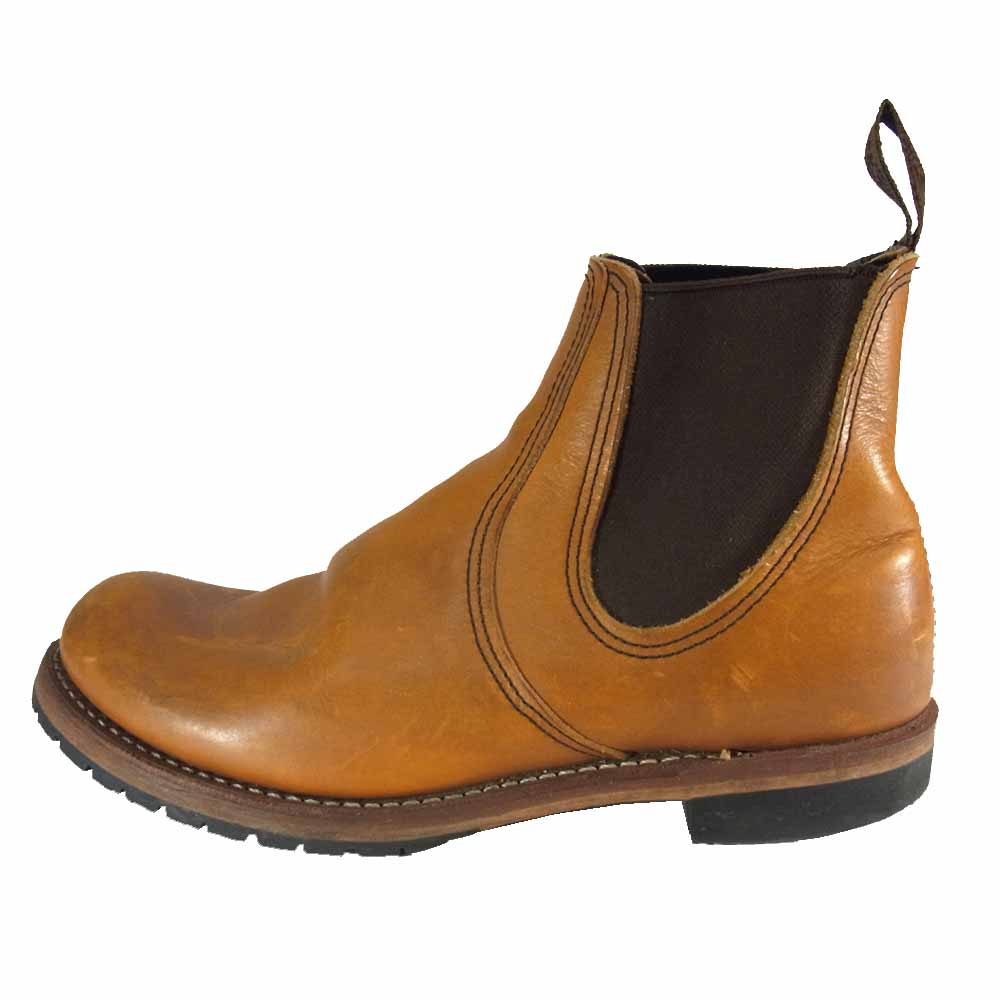 RED WING レッドウィング 2922 CHELSEA チェルシー サイドゴア ブーツ ライトブラウン系 26【中古】