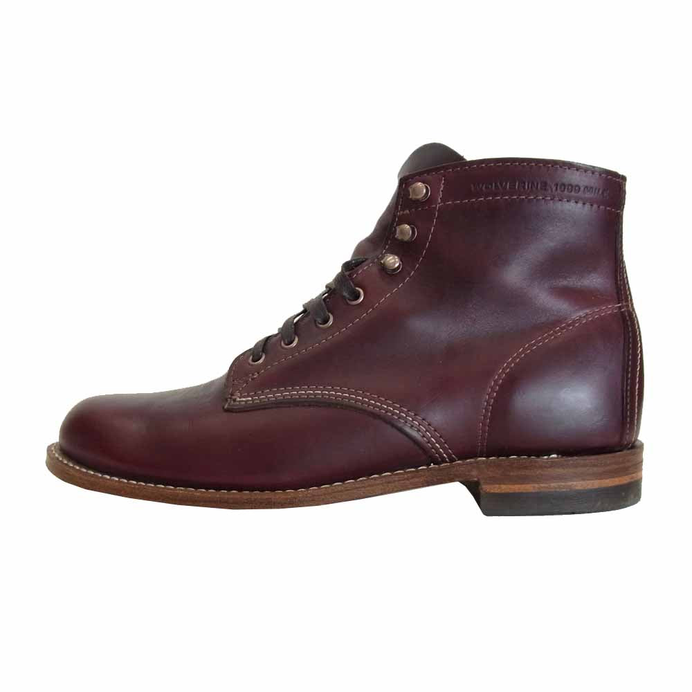 WOLVERINE ウルヴァリン W00137 1000MILE BOOT 1000マイル ブーツ ダークブラウン系 27.5cm【中古】