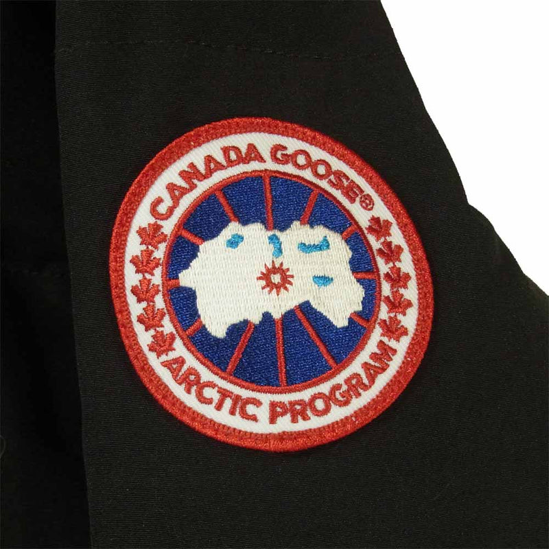 CANADA GOOSE カナダグース 3805JMA 国内正規品 CARSON PARKA カーソン パーカー ダウン ジャケット ブラック系  M【中古】