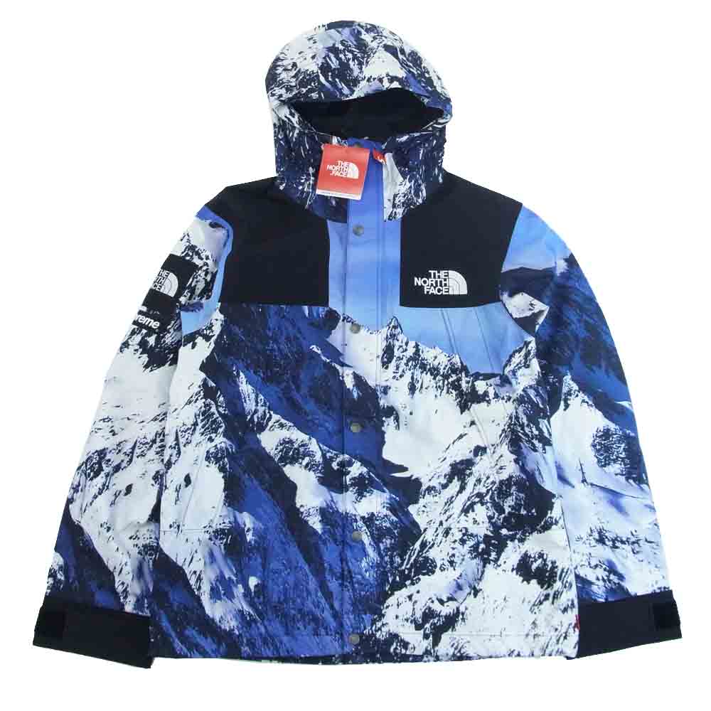 Supreme シュプリーム 17AW NP617011 × The North Face ノースフェイス Mountain Parka 雪山  マウンテンパーカー マウインテンプリント M【新古品】【未使用】【中古】