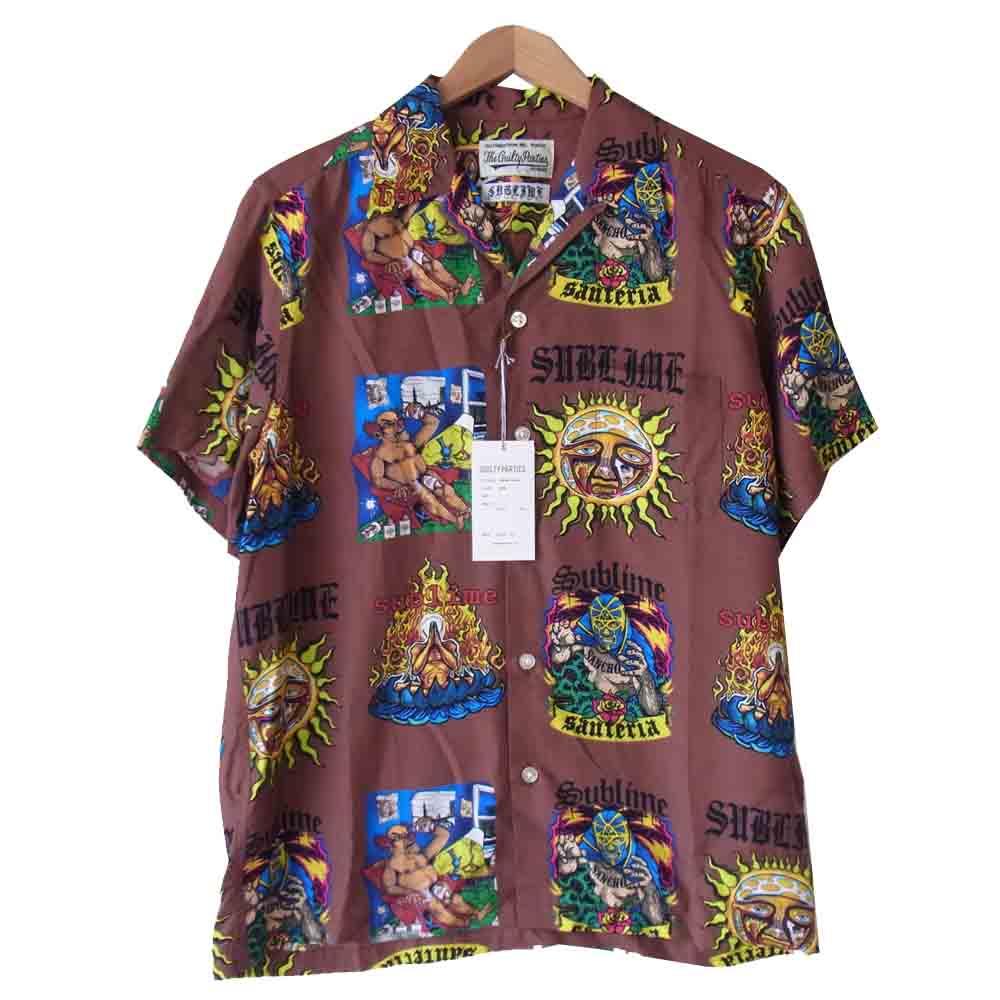 WACKO MARIA SUBLIME S/S HAWAIIAN SHIRT camping.com