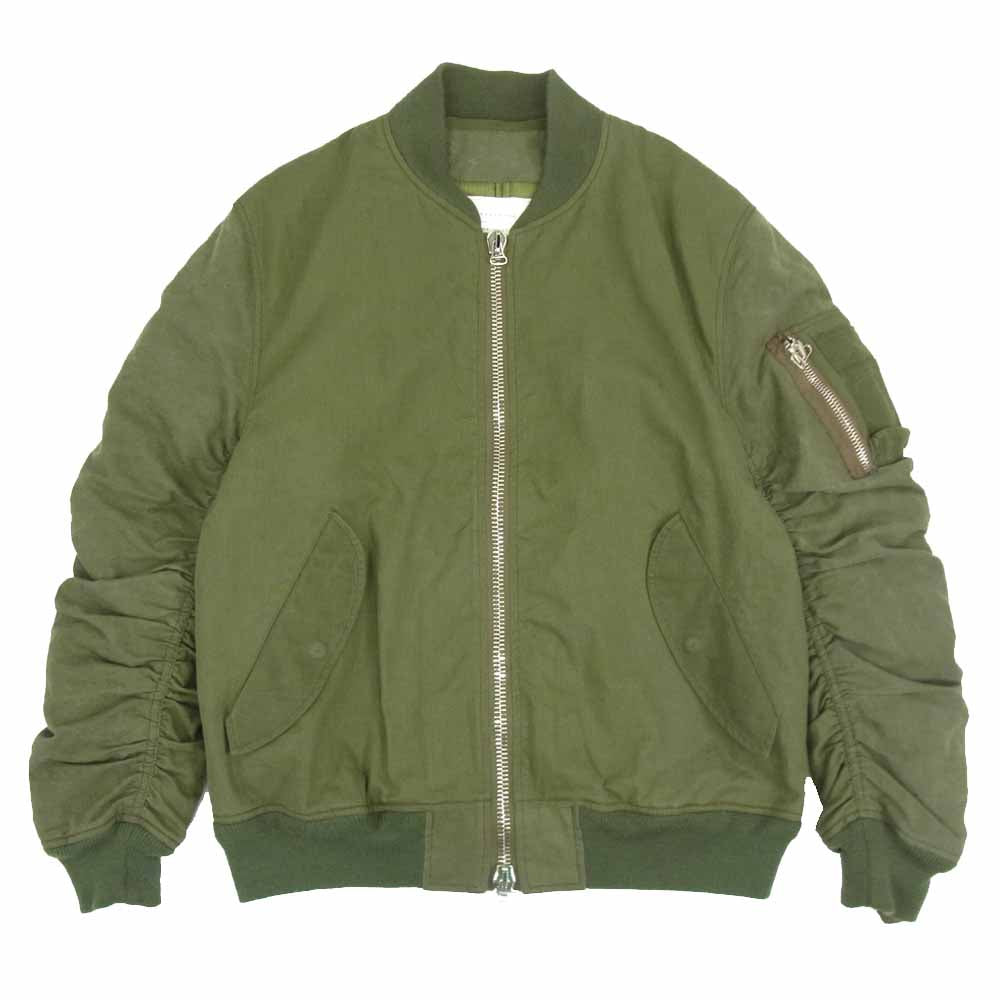 レディメイド JESSE JACKET ジェシー ジャケット 着脱式ライナー MA-1 ブルゾン カーキ系 3【美品】【中古】