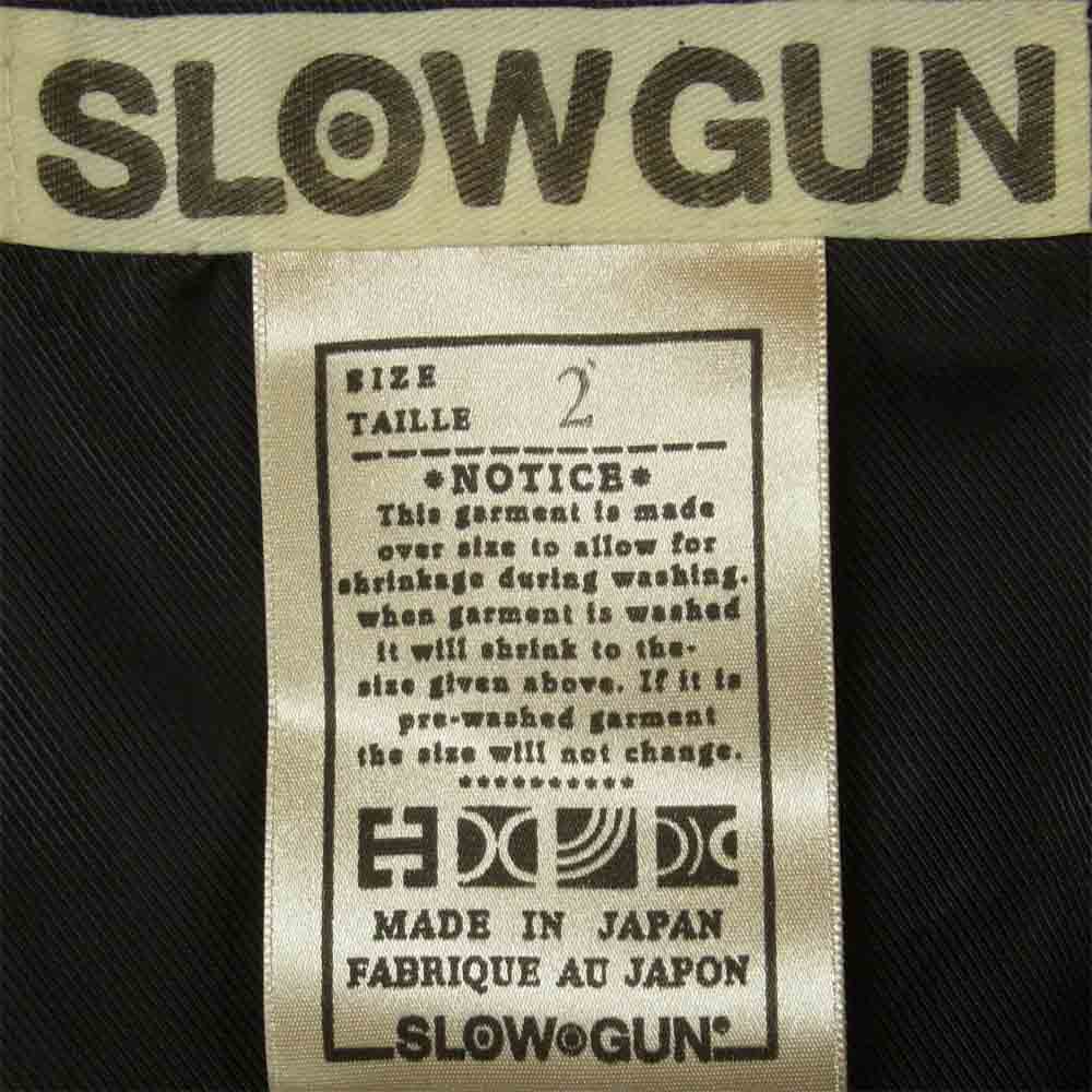 slowgun スロウガン 羊革 ラムレザー ライダース ジャケット 日本製