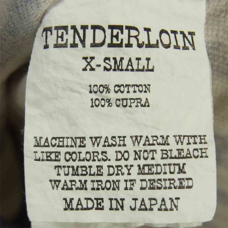 未使用品 TENDERLOIN T-RIDERS E CORDUROY サイズS bckediri.beacukai