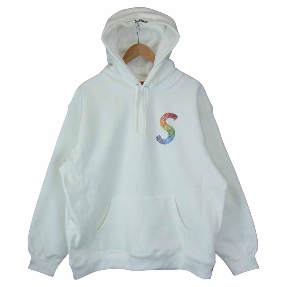 Supreme シュプリーム 21SS Swarovski S Logo Hooded Sweatshirt