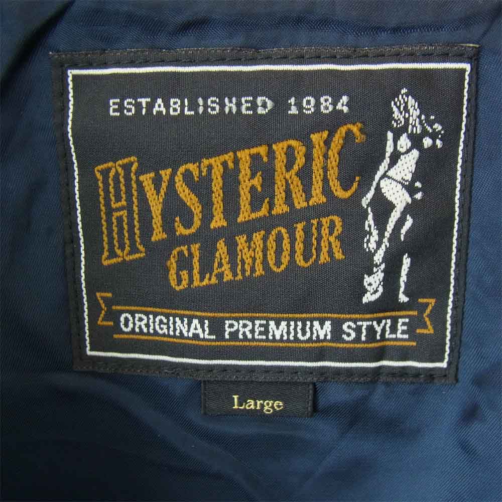 HYSTERIC GLAMOUR ヒステリックグラマー 02203LB02 ゴートレザー