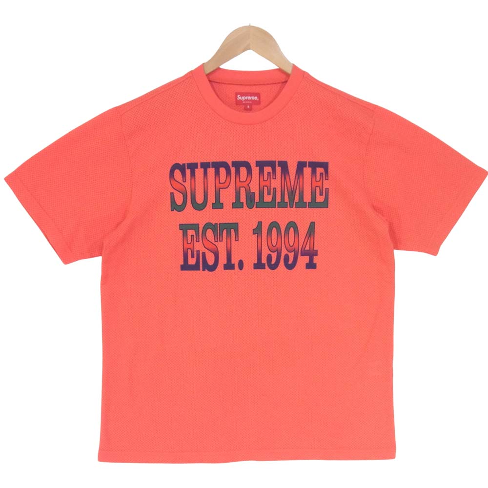 Supreme シュプリーム 20SS Cotton Mesh Gradient Logo S／S Top