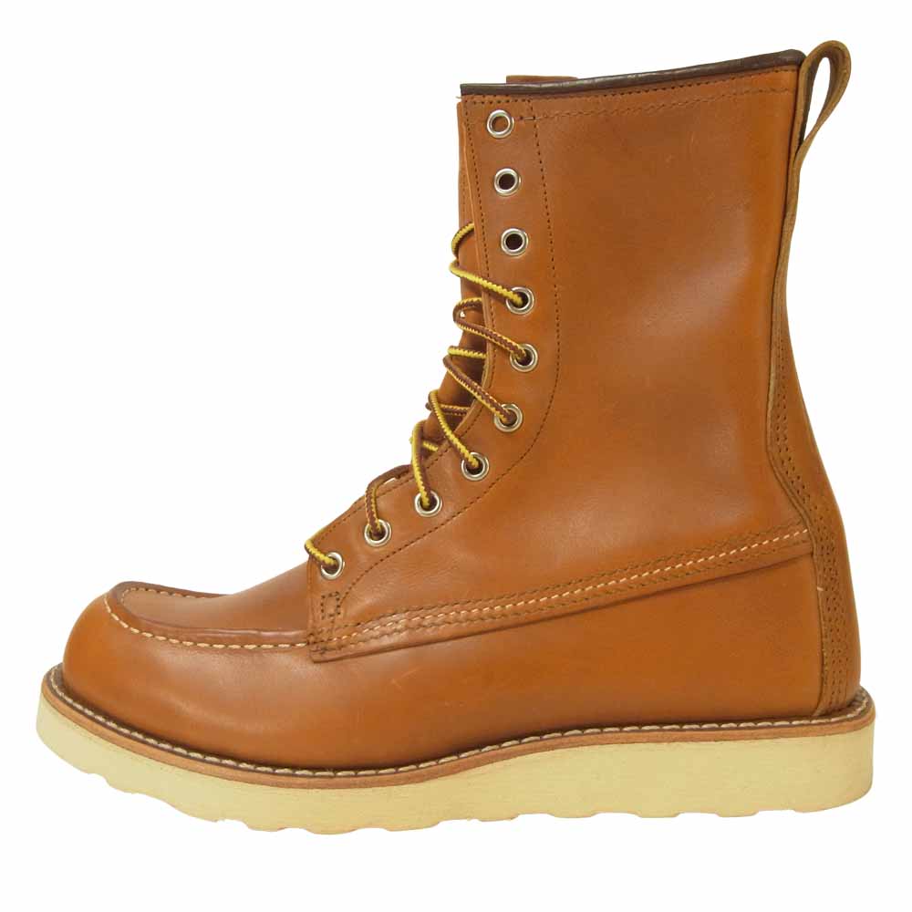 RED WING レッドウィング 9877 IRISH SETTER 8 MOC ゴールドラセット