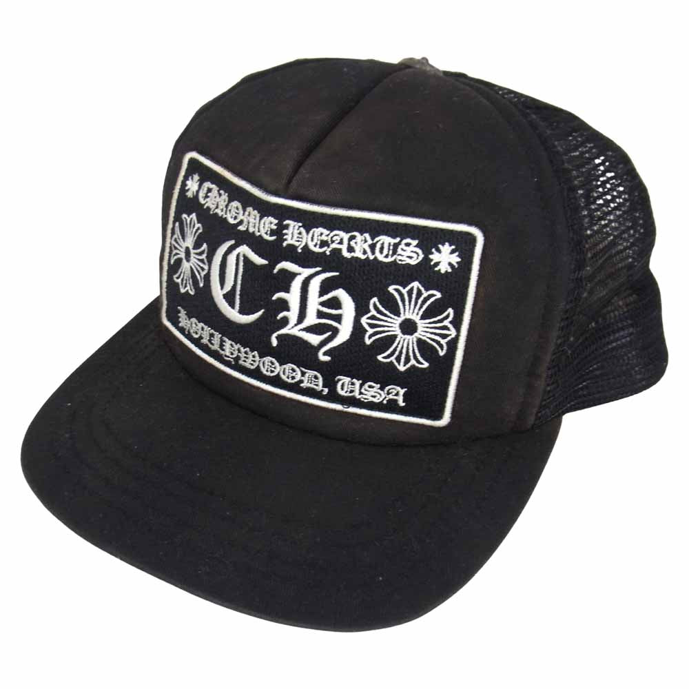 CHROME HEARTS クロムハーツ（原本無） TRUCKER CAP CH パッチ クロス