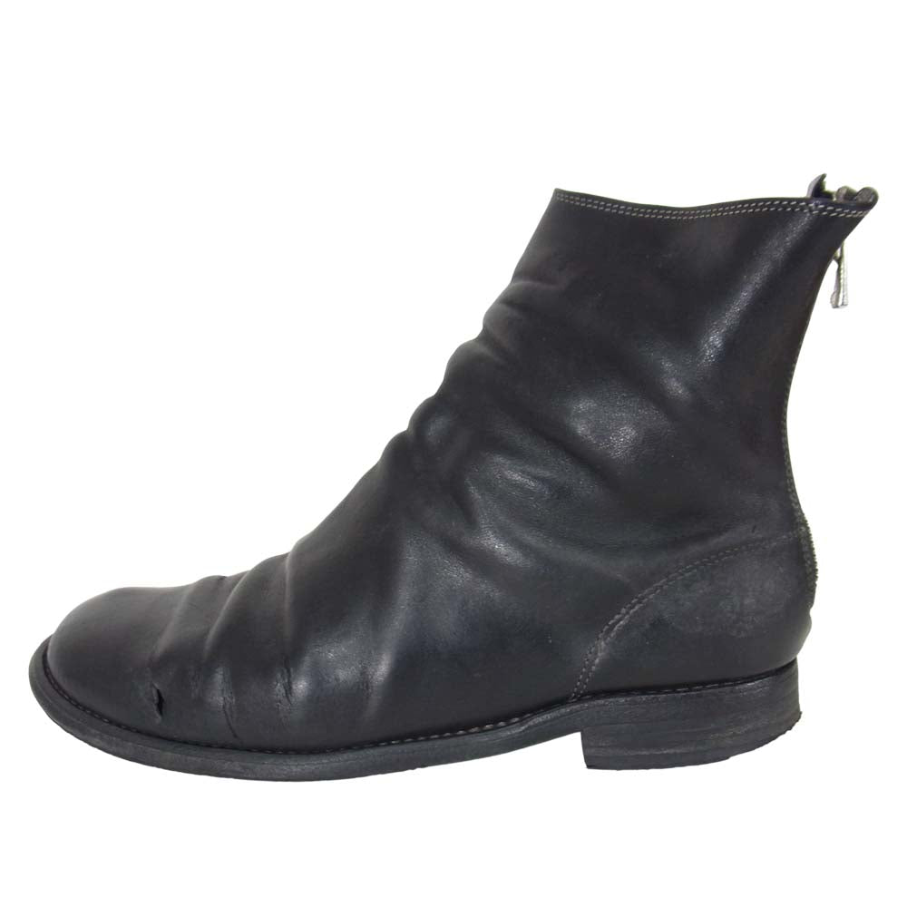 GUIDI メンズ バックジップブーツ 986 CO93T (41) | gulatilaw.com