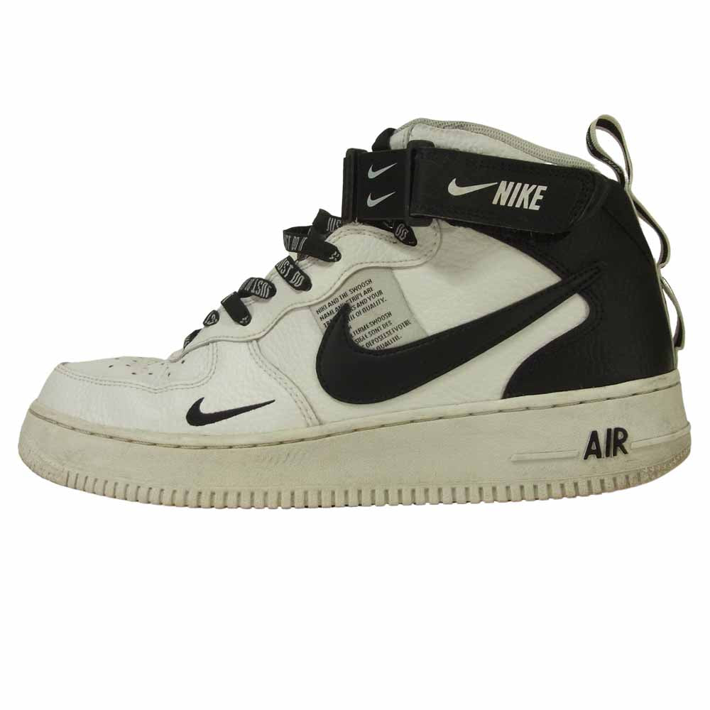 Nike Air Force 1 Mid ホワイト 27.5cm 靴 スニーカー 靴 スニーカー