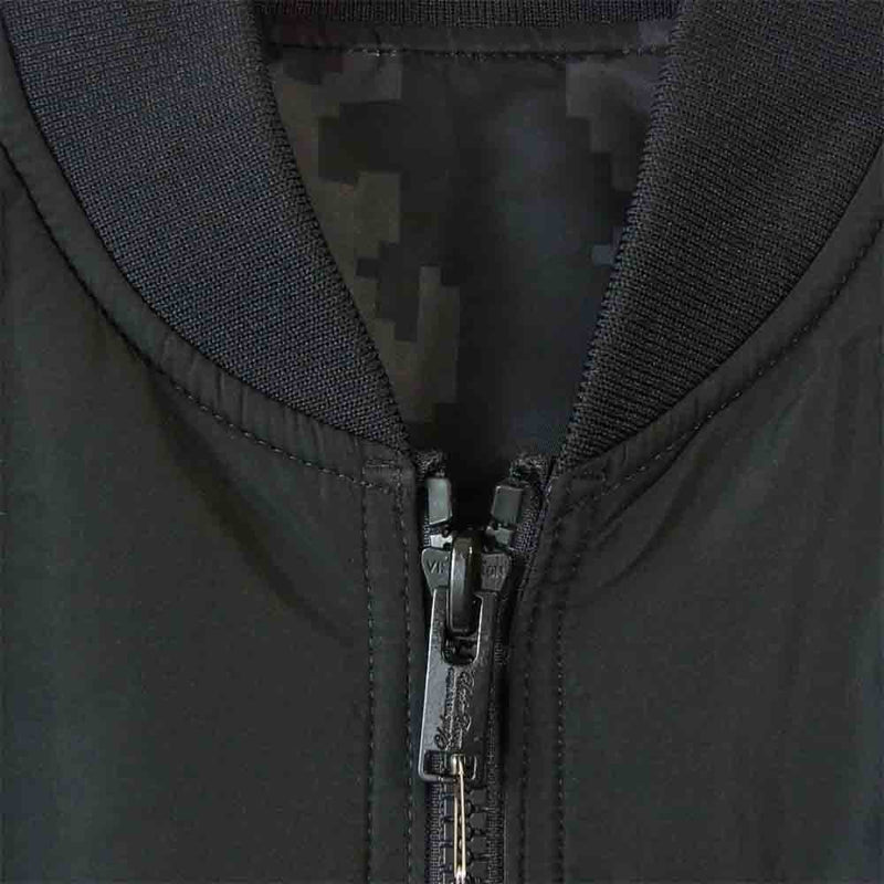 UNDERCOVER アンダーカバー 20AW UCZ4201-4 REVERSIBLE MA-1 蜘蛛巣城コラボリバーシブルMA1 ジャケット  ブラック系 1【極上美品】【中古】