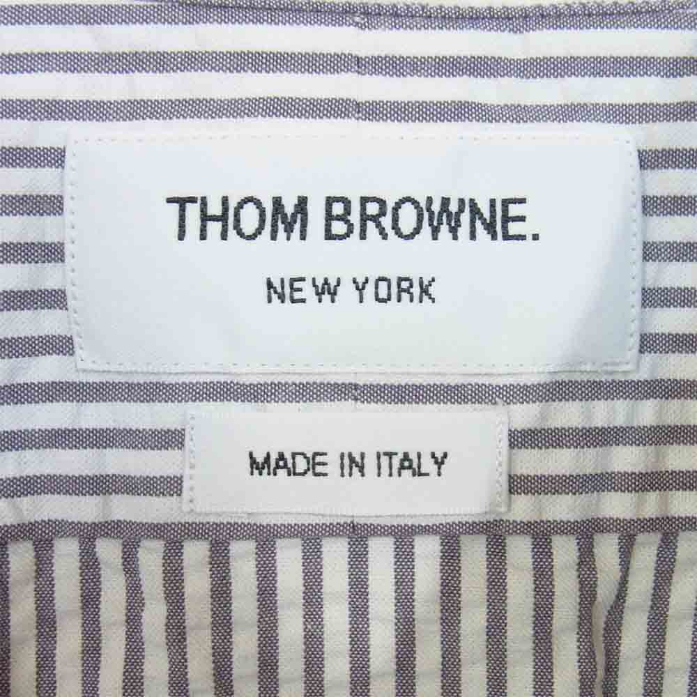 THOM BROWNE シアサッカー ショートスリーブ クレイジーパターン 通販