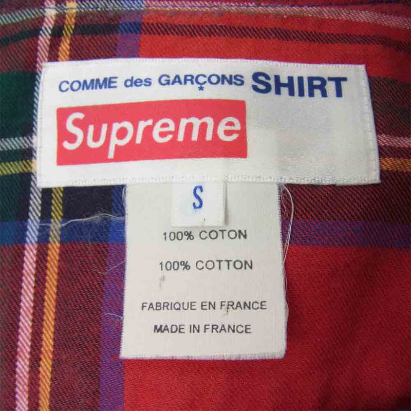 Supreme シュプリーム × コムデギャルソン COMME des GARCONS SHIRT