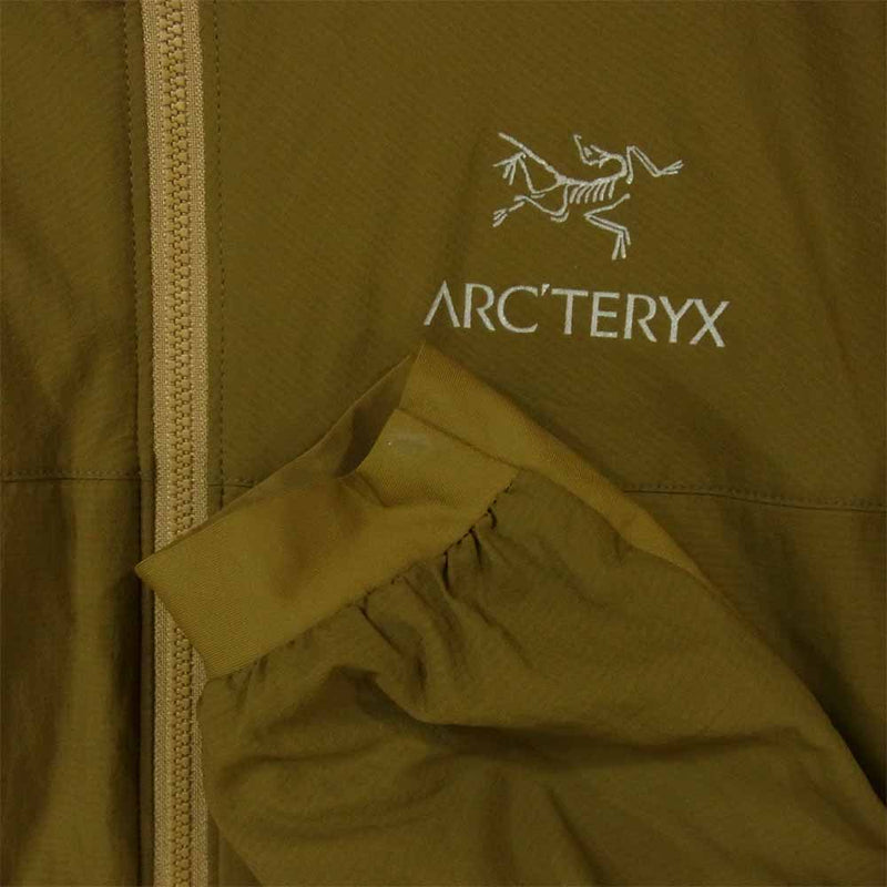 ARC'TERYX アークテリクス サンウエストタグ ATOM LT HOODY アトム LT フーディー 中綿 ジャケット カーキ系 S【中古】