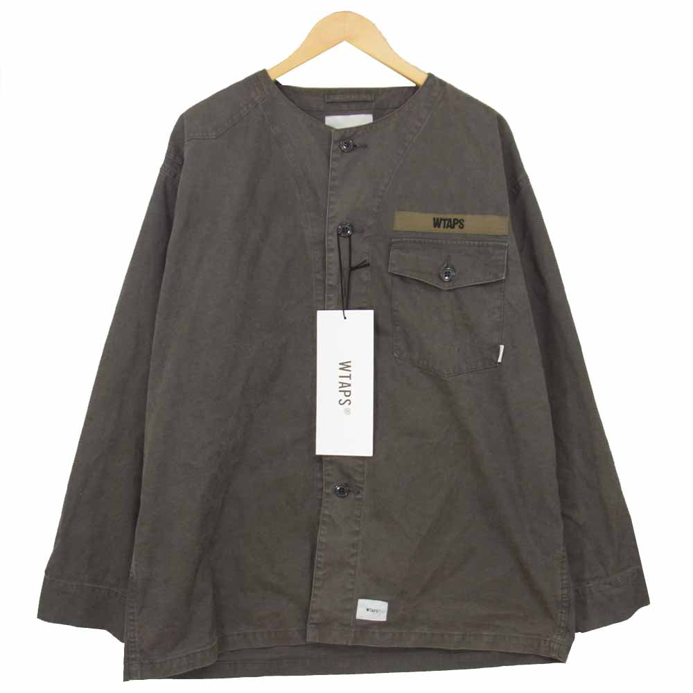 WTAPS ダブルタップス 長袖シャツ 20SS 201TQDT-SHM01 Scout LS