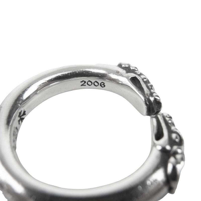 最新作特価 Chrome RING/ダブルドッグ シルバーリング メンズ 6号の