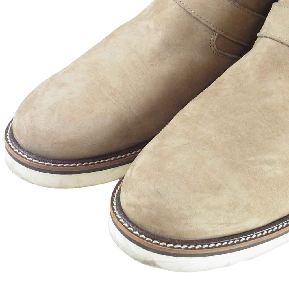 wjk ダブルジェイケイ 8805 MOUTON COW SUEDE ZIP エンジニア ブーツ