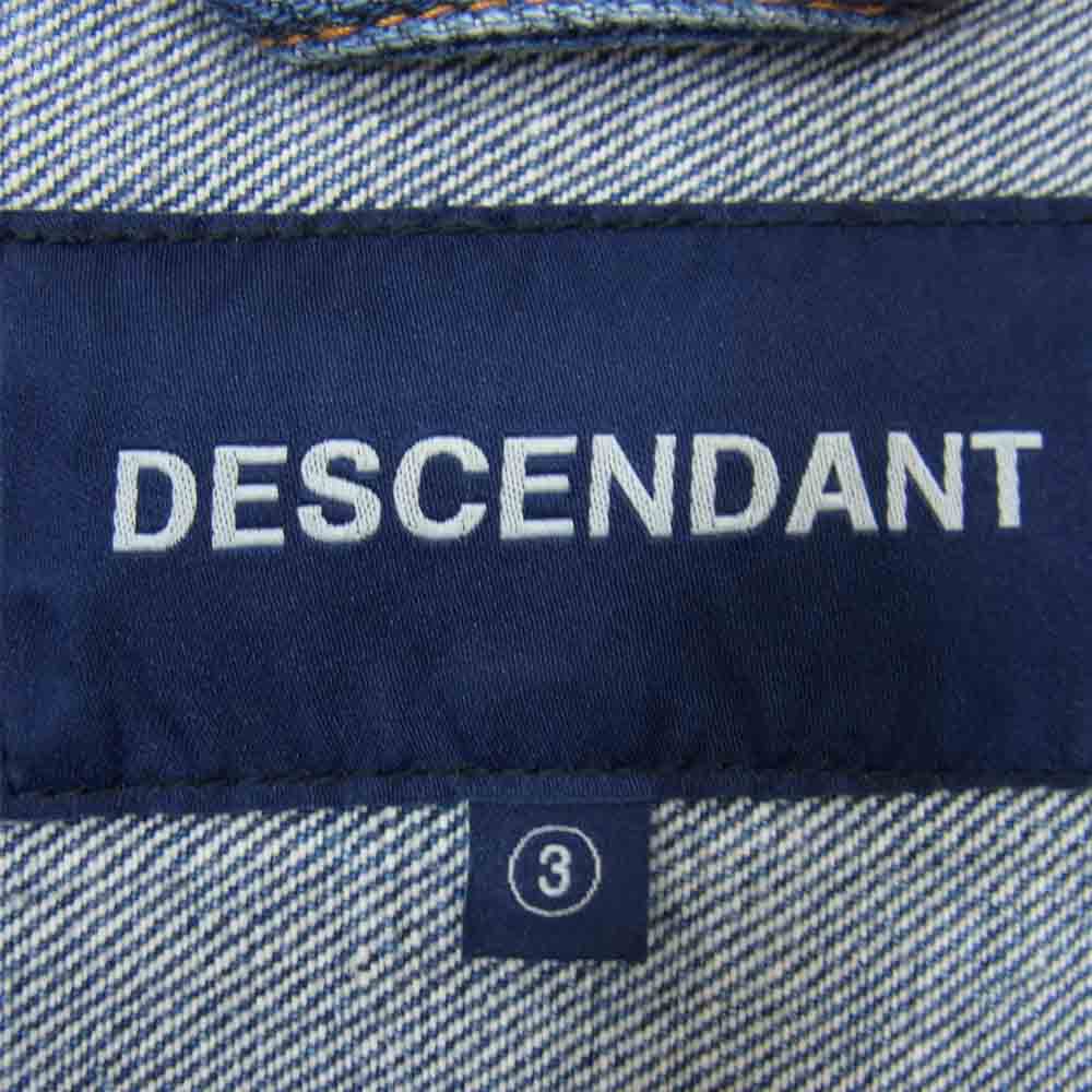 DESCENDANT ディセンダント 202BRDS-JKM02 RANCH DENIM JACKET INDIGO