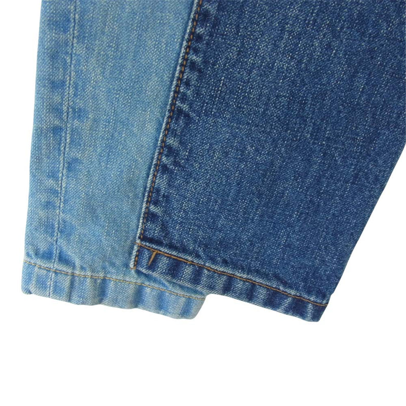 Sacai サカイ 21SS 21-02512M Patch Work Denim Pants パッチワーク デニム パンツ インディゴブルー系  3【美品】【中古】