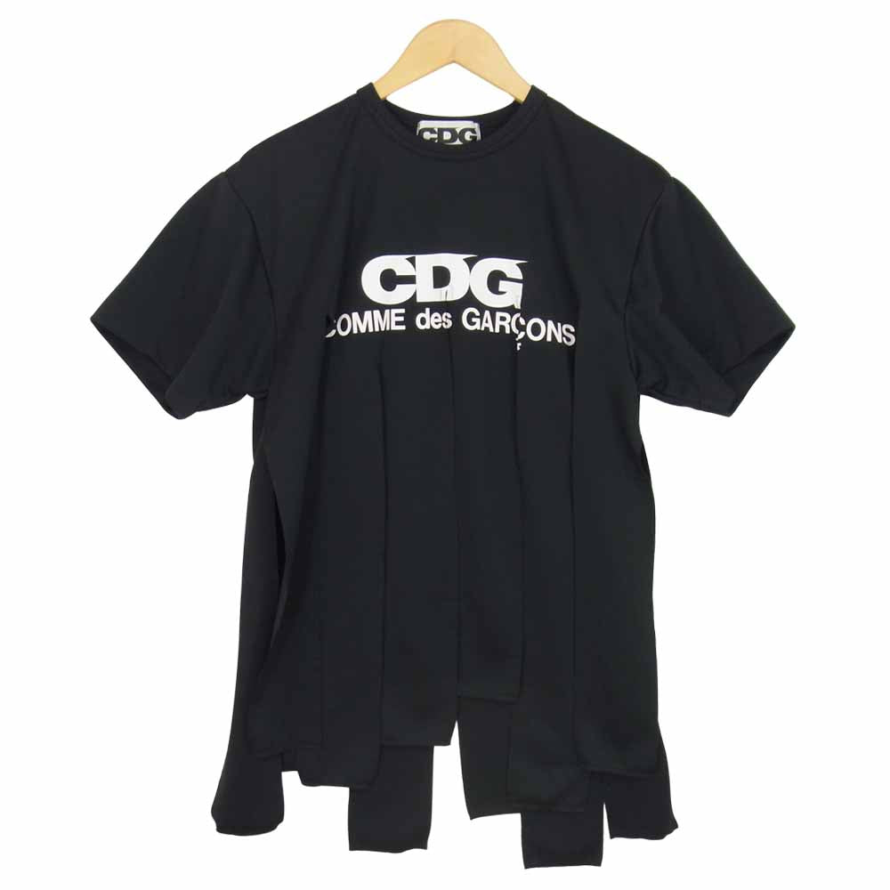 CDG 短冊シャツ S コムデギャルソン camping.com