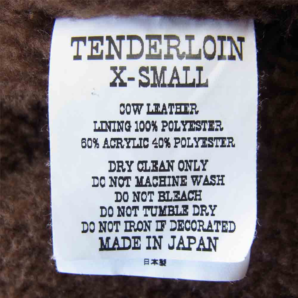 TENDERLOIN テンダーロイン T-SADDLE SUEDE JKT サドル スエード