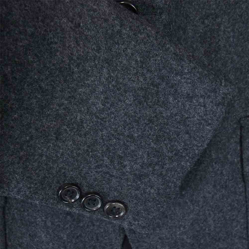 ANATOMICA アナトミカ UNIVERSITY JACKET WOOL FLANNAEL ウール フランネル テーラード ジャケット  チャコール系 36【極上美品】【中古】