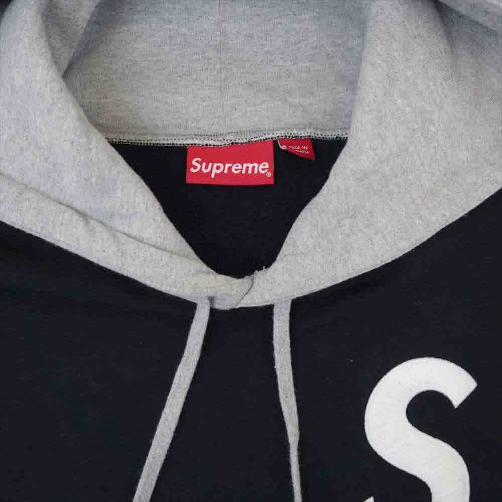 Supreme シュプリーム 19SS S Logo Colorblocked Hooded Sweatshirt