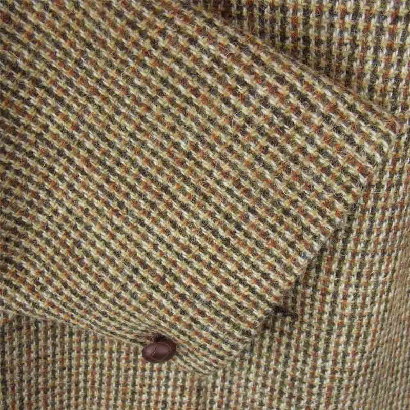 ANATOMICA アナトミカ 530-542-06 DUNN JACKET HARRIS TWEED ハリスツイード ウール ジャケット ブラウン系  ブラウン系 42【新古品】【未使用】【中古】