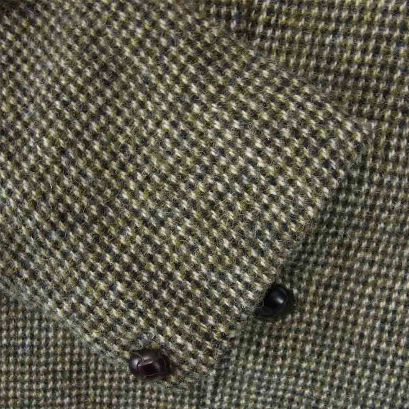 ANATOMICA アナトミカ 530-442-06 ハリスツイード Harris Tweed DUNN JACKET 3B ツイード ジャケット  カーキ系 36【中古】