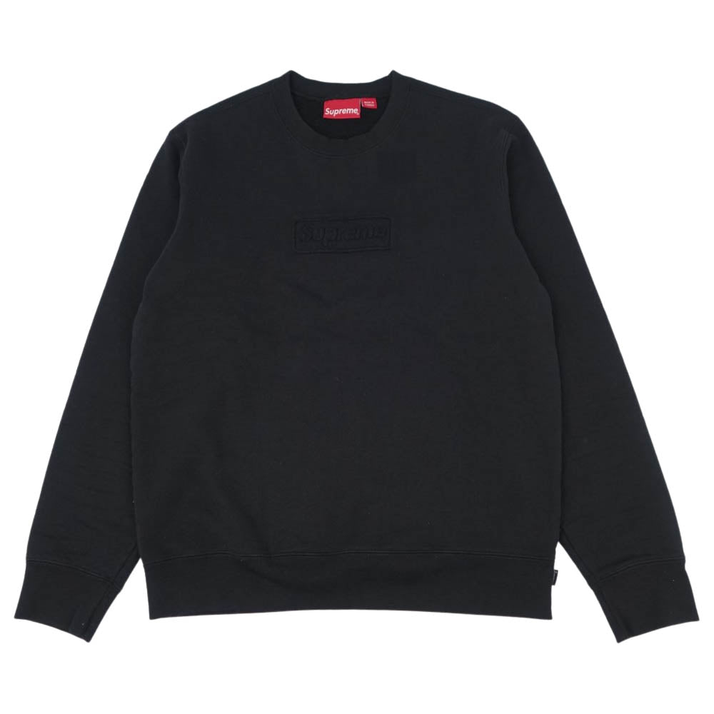 黒 L】Supreme Cutout Logo Crewneck Black | angeloawards.com