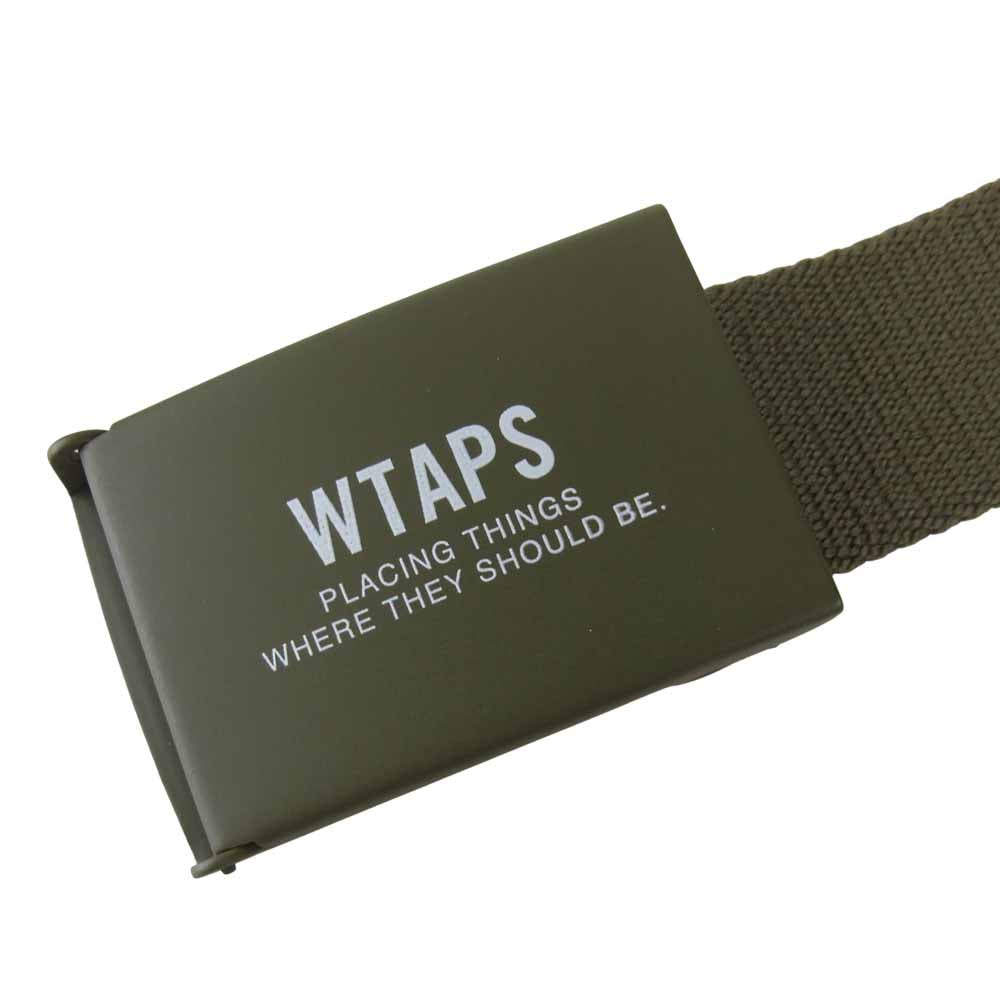 配送日指定可 レア 美品 17F/W WTAPS BELT ベルト 黒 ガチャベル