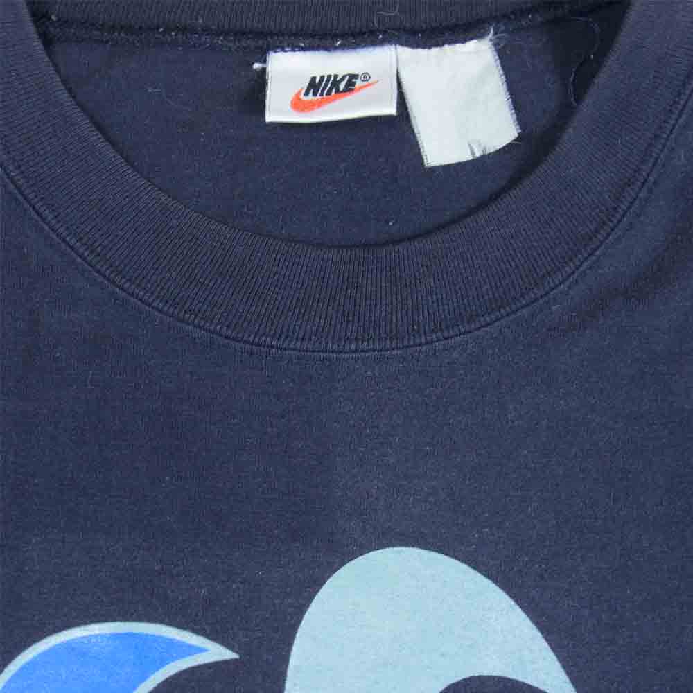 79%OFF!】 Y2K 90s NIKE ナイキ Tシャツ ネイビー 風車