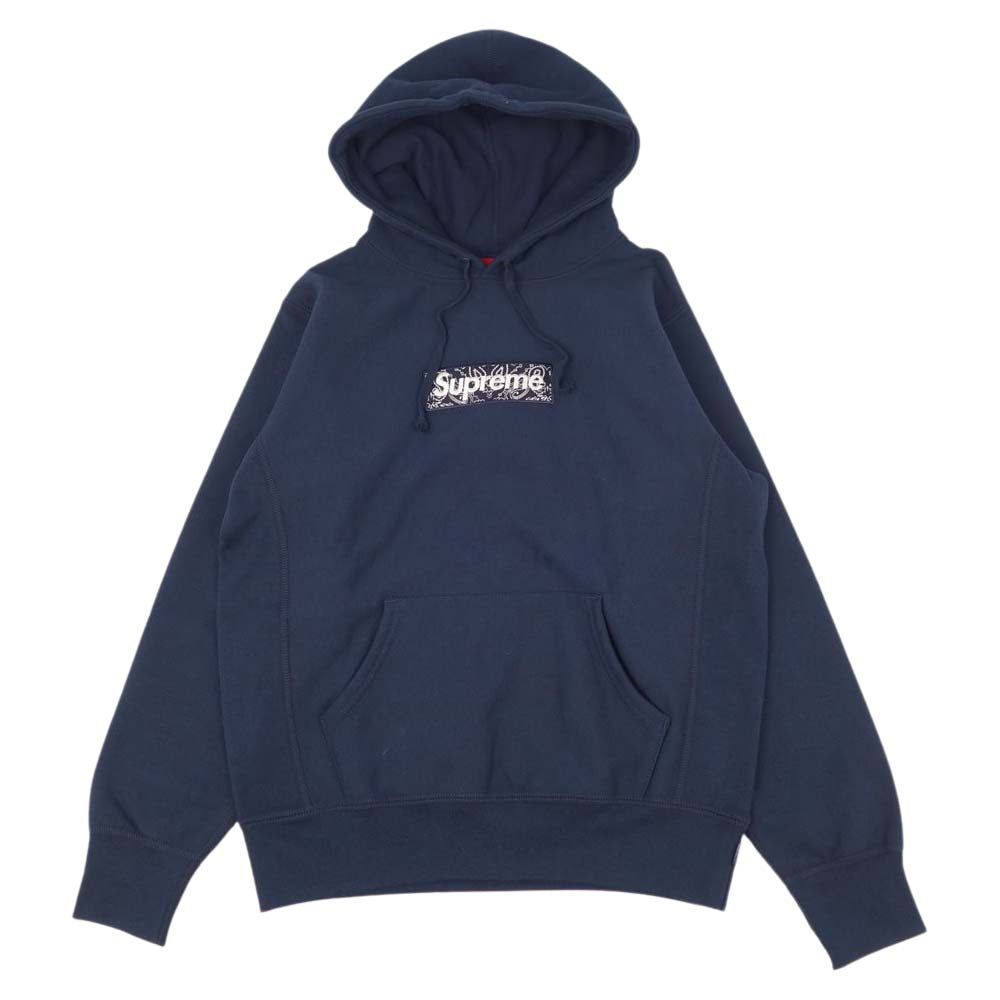 代引き不可】 シュプリーム SUPREME 19AW Bandana Box Logo Hooded