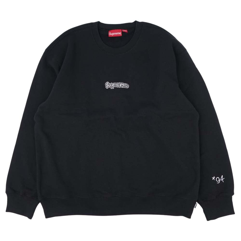 Supreme Box Logo Crewneck ブラック 18aw