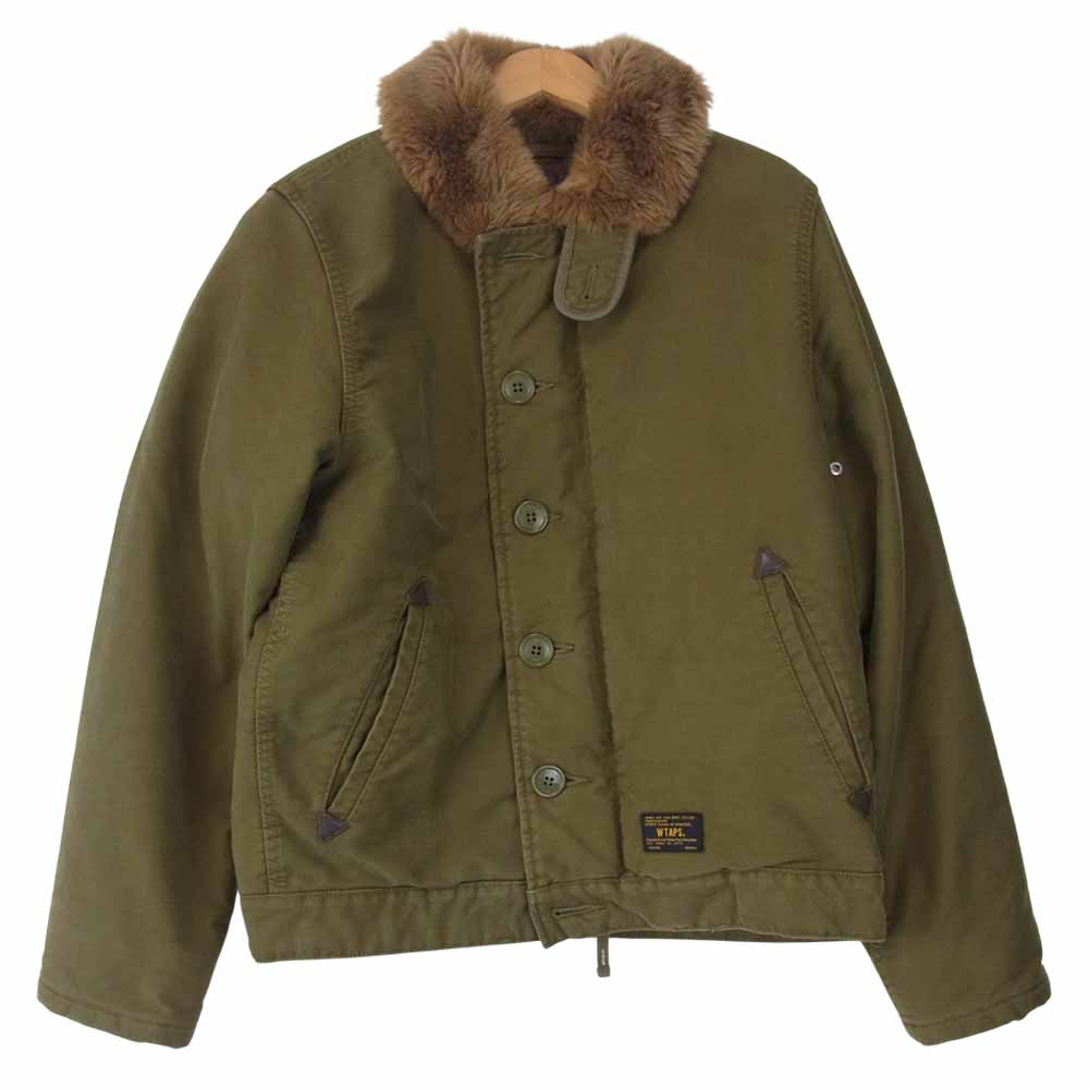 WTAPS ダブルタップス 14AW 142gwdt-jkm02 N-1 JACKET.COTTON.COAD