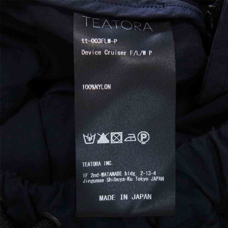 新品 】 TEATORA ふるさと割】 美品 PH 23ss teatora device テアトラ