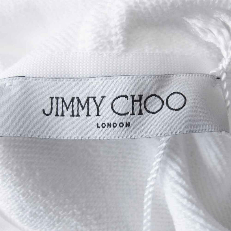 Jimmy☆Choo 伊製 コットンJCカレッジフーディ パーカー 男女兼用