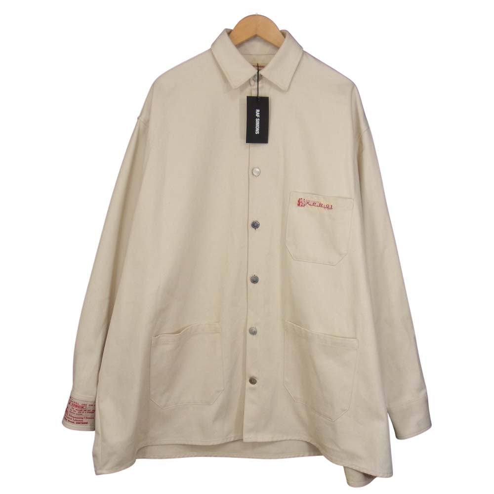 フラワープリント 新品《 Raf Simons 》BIG FIT DENIM SHIRT M - 通販