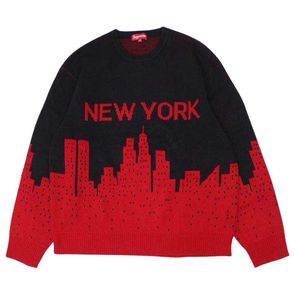 シルバーピーチ 【新品未使用】supreme 20ss new york sweater L