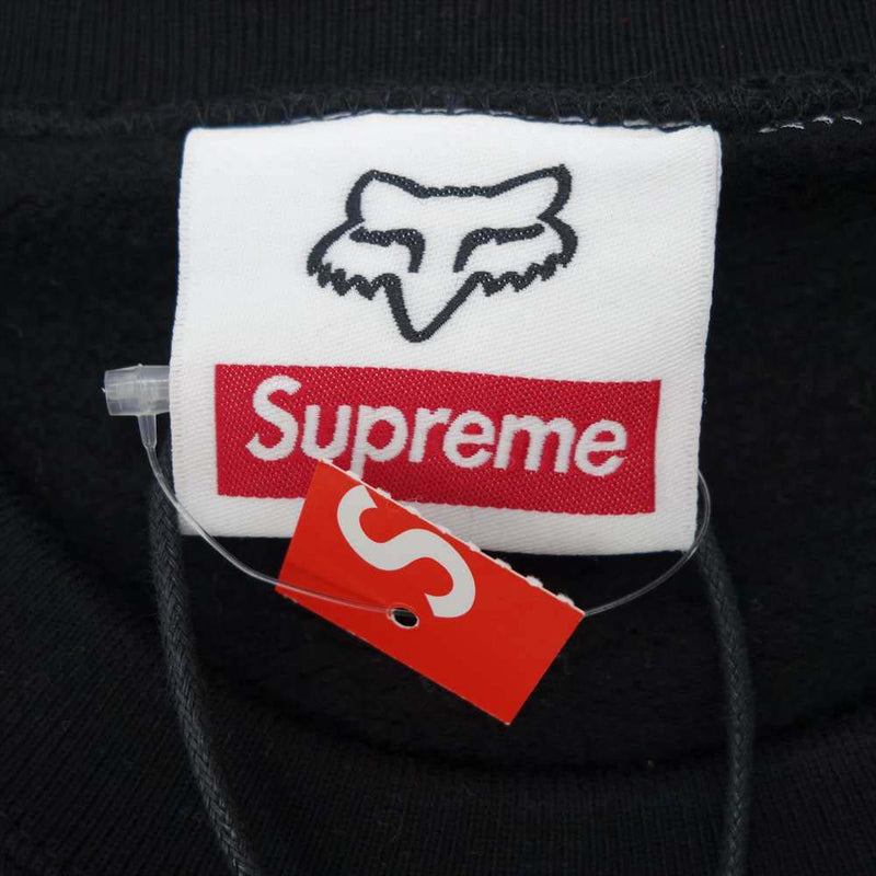 Supreme シュプリーム 19AW Honda Fox Racing Crewneck ホンダ フォックス レーシング クルーネック ブ