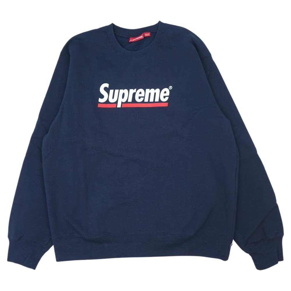 supreme-underline-crewneck-シュプリーム-サイズS