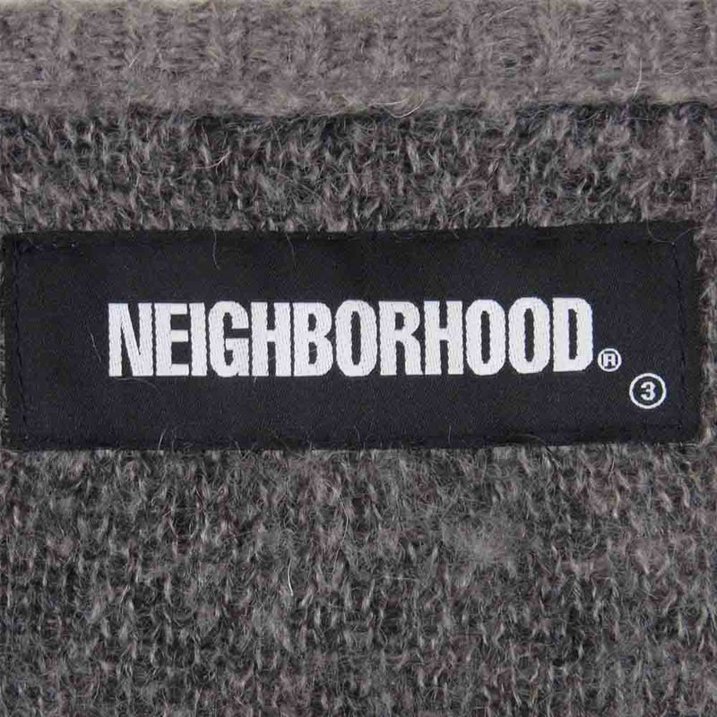 NEIGHBORHOOD ネイバーフッド 20AW 202FUNH-KNM05 MOHAIR CARDIGAN