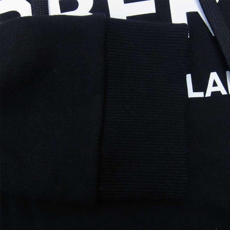 BURBERRY バーバリー 20SS 8009509 国内正規品 LEXSTONE LOGO HOODIE ロゴ パーカー ブラック系 S【中古】