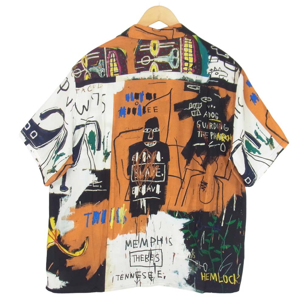 WACKO MARIA ワコマリア JEAN-MICHEL BASQUIAT HAWAIIAN SHIRT ジャン